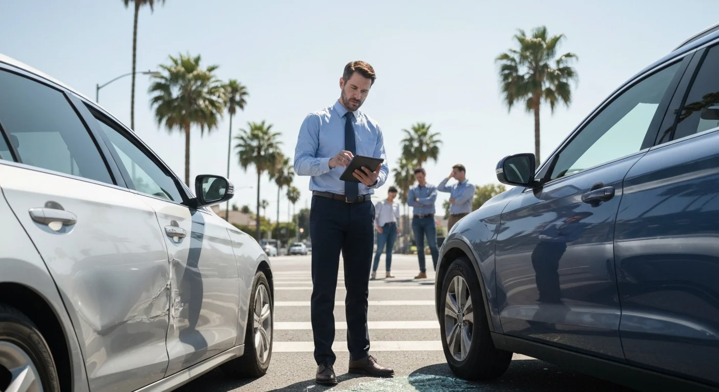How Insurance Adjusters Decide Who Is at Fault in a California Car Accident
